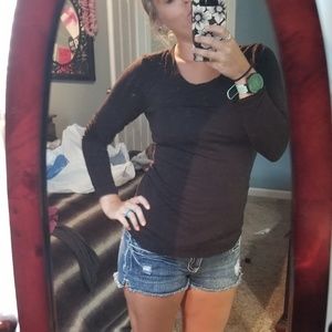 Maurices black shirt